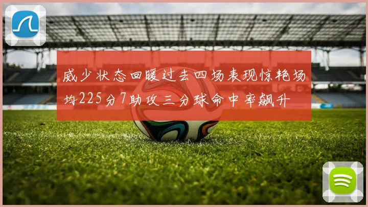 威少状态回暖过去四场表现惊艳场均225分7助攻三分球命中率飙升
